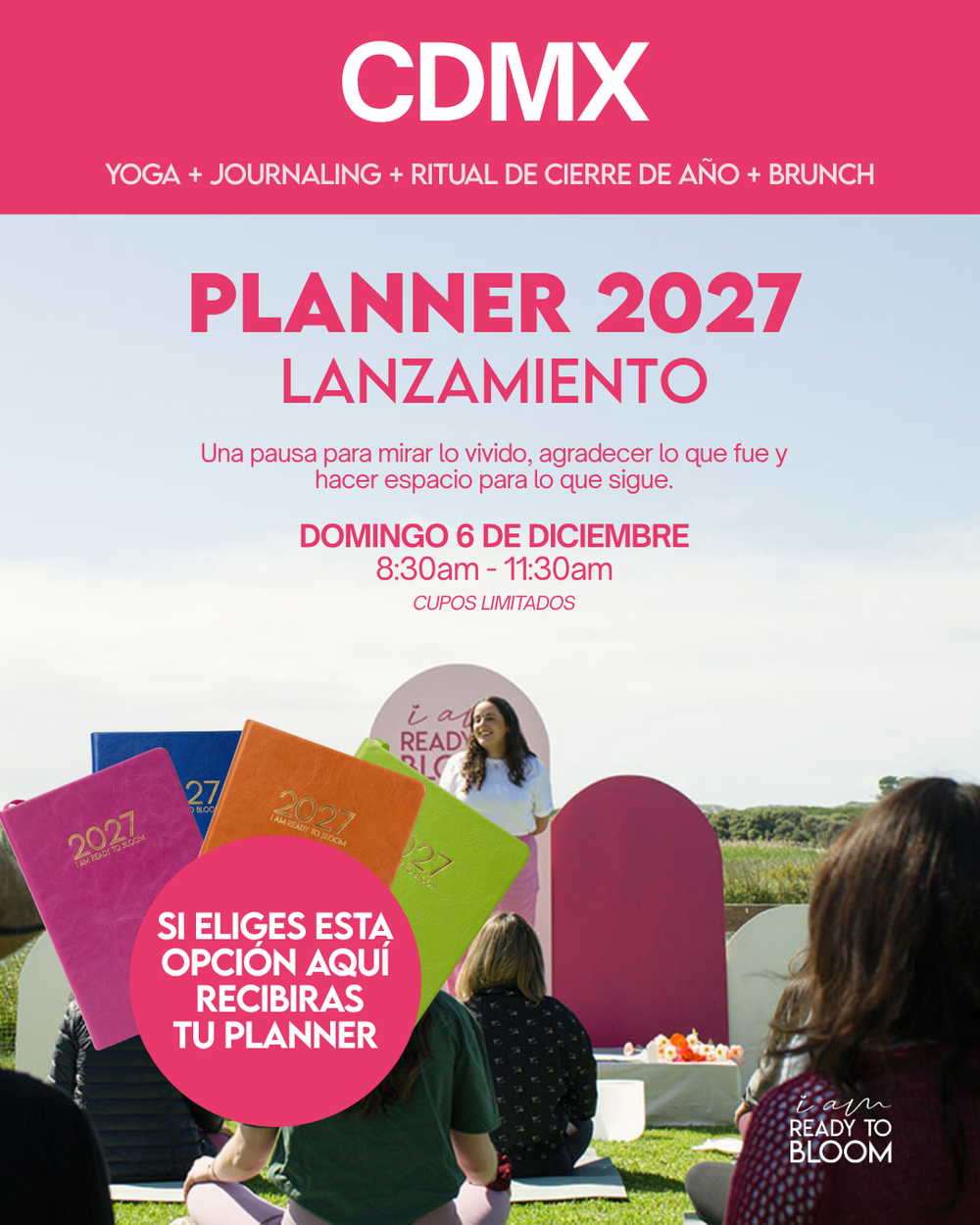 Planner 2027 + Evento en CDMX