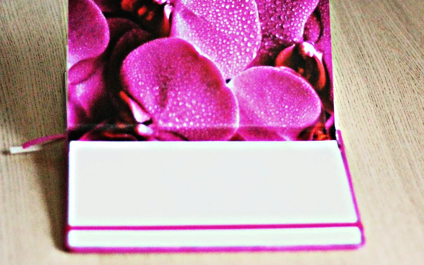 La guarda interior de la Planner 2027 en color Orquídea