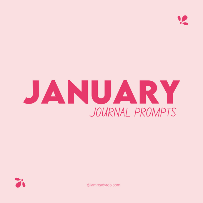 January: Journal prompts