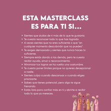 Load image into Gallery viewer, Masterclass - De la duda al Merecimiento
