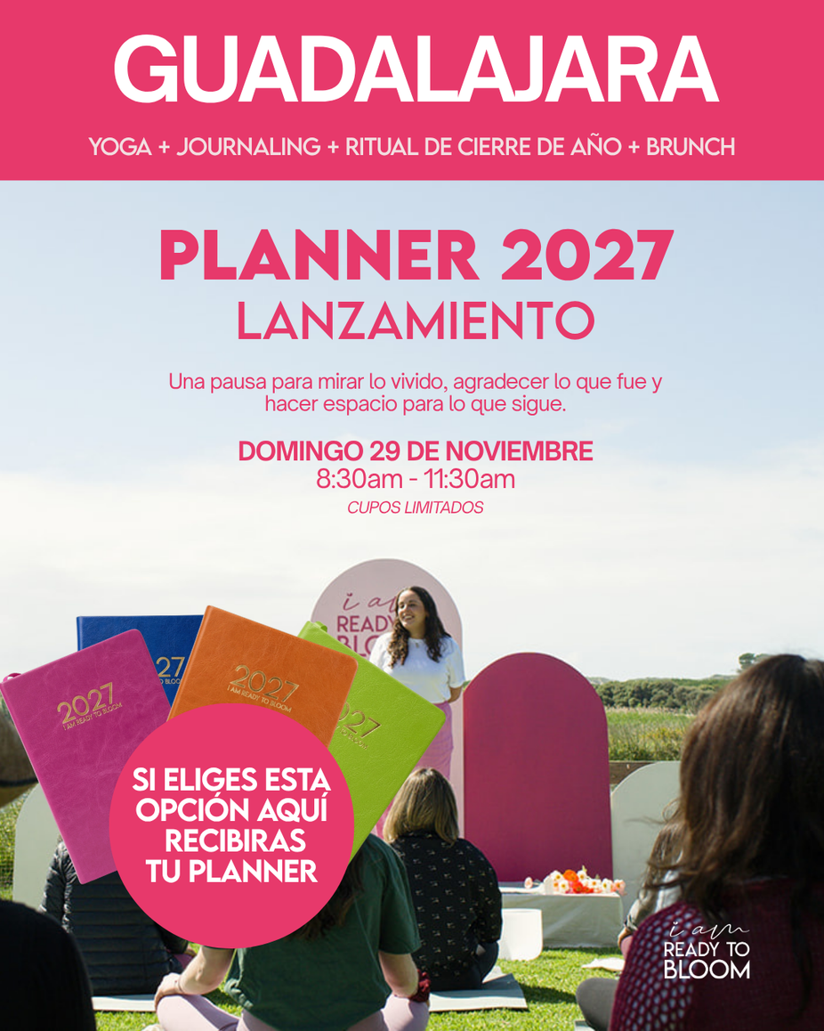 Planner 2027 + Evento en Guadalajara