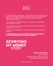 Load image into Gallery viewer, ¨Rewriting my Money Story¨ - Online Workshop 21.2.26
