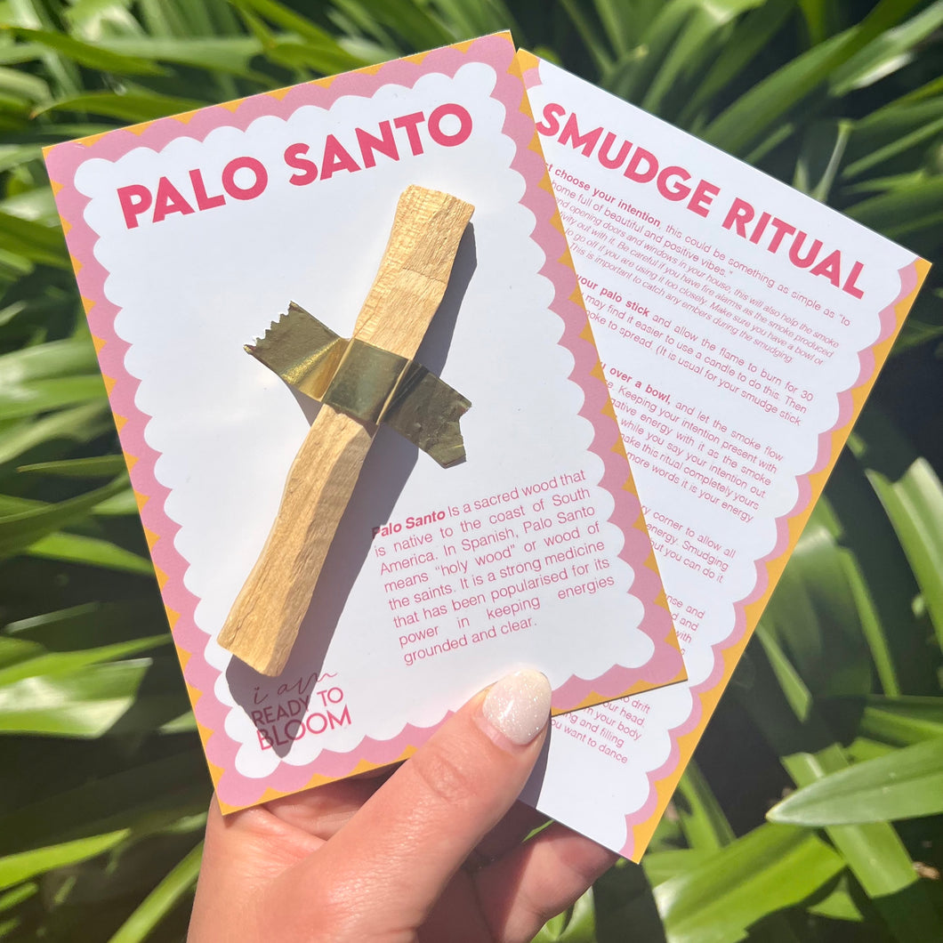 Palo Santo ritual