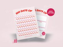 Load image into Gallery viewer, 100 Days of Tracker - Printable
